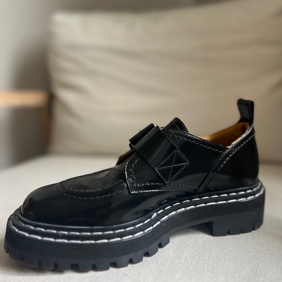 Proenza Schouler Lug Sole Buckle Oxfords - Picture 11 of 17